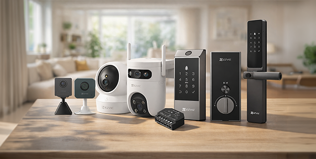 Productos EZVIZ para protección moderna del hogar y negocio