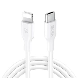 1HORA CABLE CAB257 BLANCO